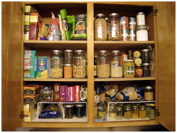 Newly Organized Pantry