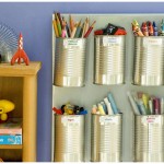 Aluminum can craft organization