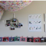 Re-purposed photo wreath picture frame