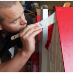 Painting dollhouse