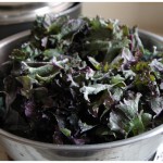 Giant bowl of kale