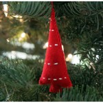 Felt tree ornament
