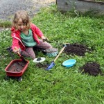 Making mud pies