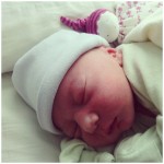 Sweet sleeping baby boy