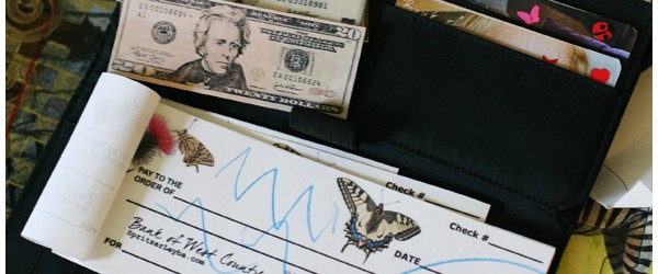 Swallowtail Butterfly Bank Checks for Kids