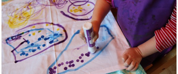 Toddler Art Napkins