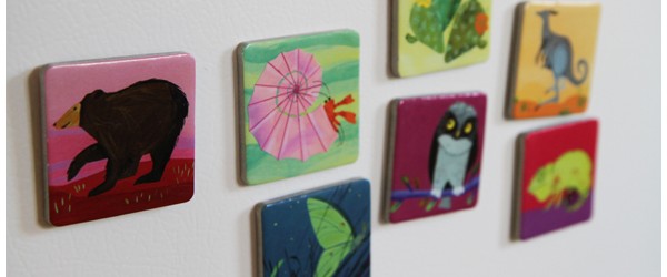 DIY Life on Earth Memory Game Magnets