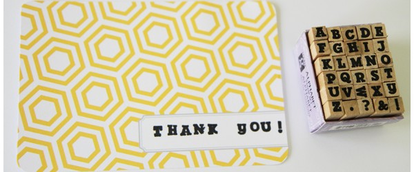 Project Life Thank You Notes