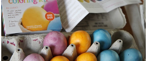 Spring Holidays: Naturally Dyed Easter Eggs and the BEST Chocolate Peanut Butter Egg Treats